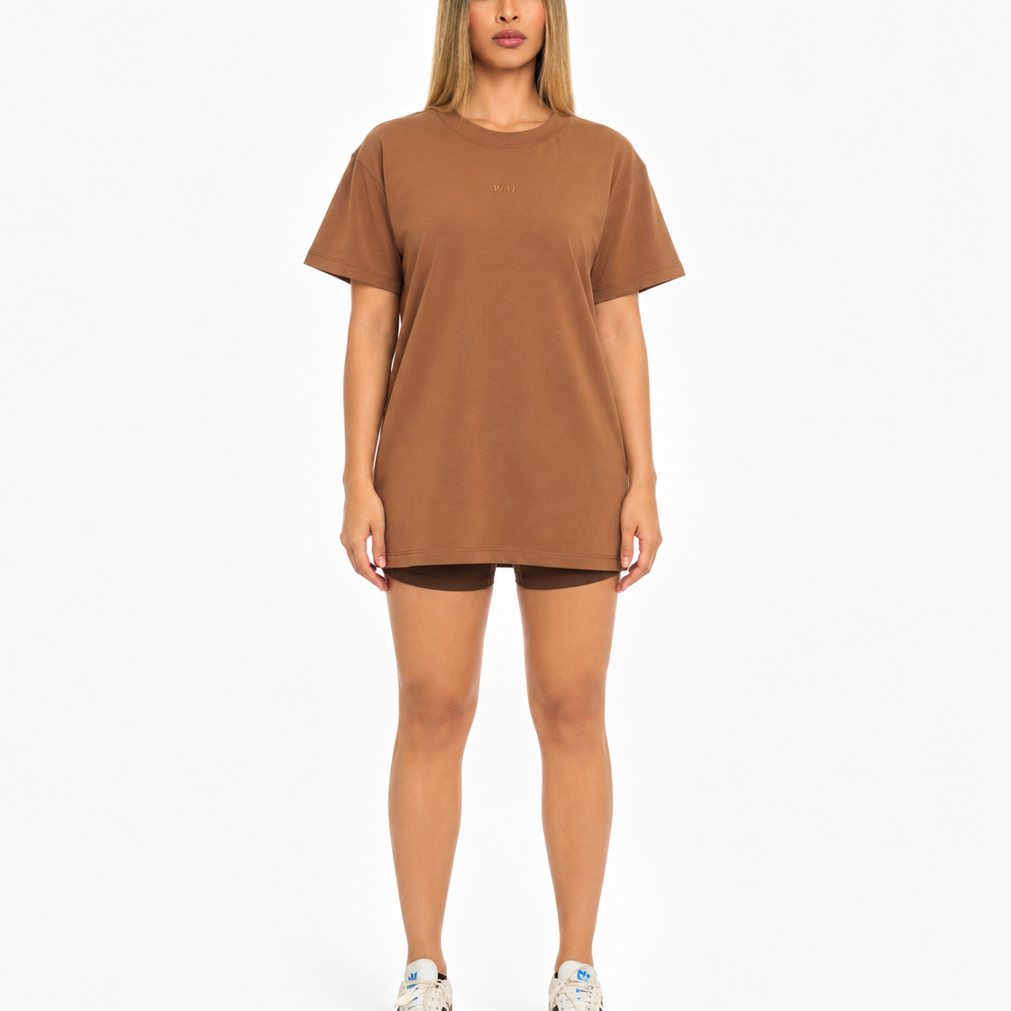 Camiseta Oversize Universo Camel