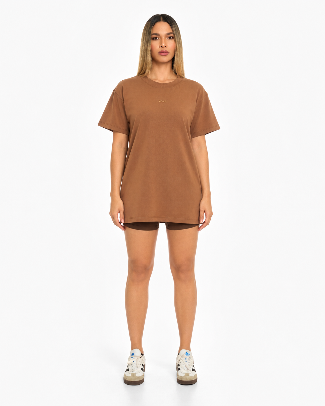 Camiseta Oversize Universo Camel